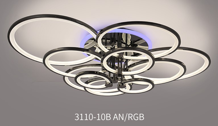 3110/10B AN/RGB (1) Люстра N (RL) LED