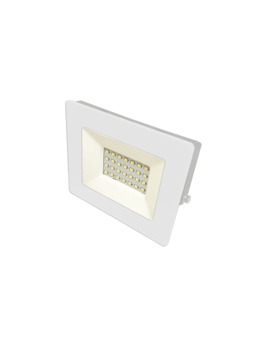 Ultraflash LFL-2001  C01 белый (LED SMD прожектор, 20 Вт, 230В, 6500К) 14128