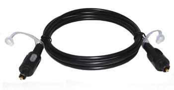 Оптический кабель TOSLINK-TOSLINK 4мм, 1,5м 287-510