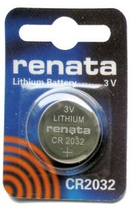 2032 Renata (батарейка литиевая Li/MnO2, 200mAh, 3V) NEW 12671