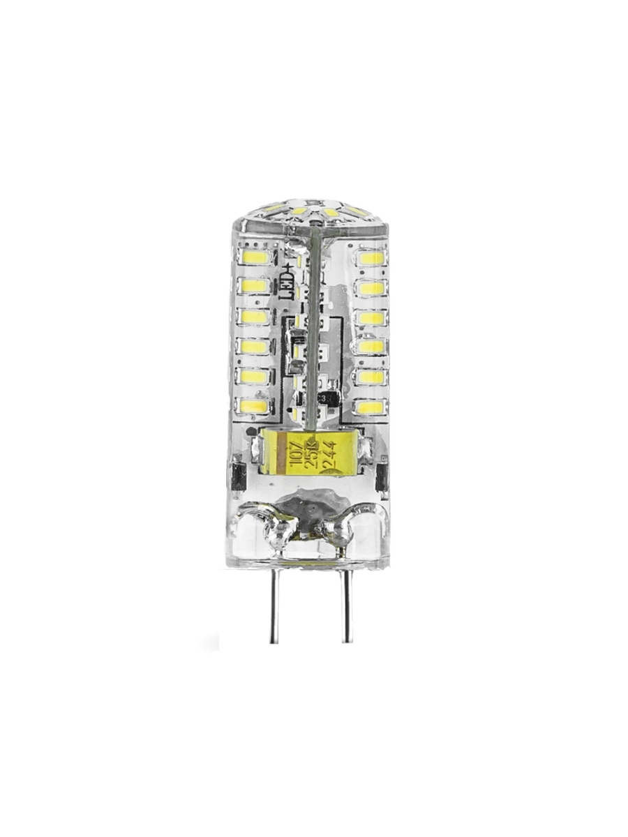 Лампа с/д LEEK LE JC LED 3W 4K G4 12V, 12х37,5 (1/100) к-5  